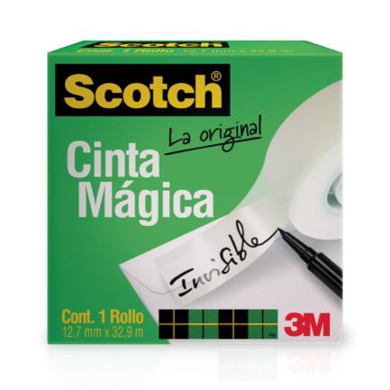 Cinta Magica 3M Adhesiva 810 12.7mm x 33m