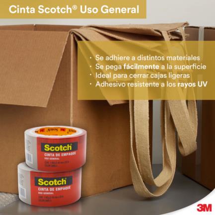 Cinta Canela 3M Empaque Canela 301C 48mmx50m C/36