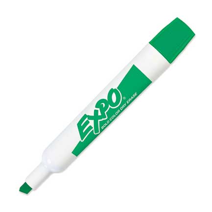 Marcador Sanford Expo 83004 Verde Cincel Pizarron Blanco