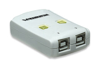 Manhattan Switch Automático para compartir dispositivos USB de Alta Velocidad 2.0 - Manhattan Switch Automático para Compartir Dispositivos USB de Alta Velocidad 2.