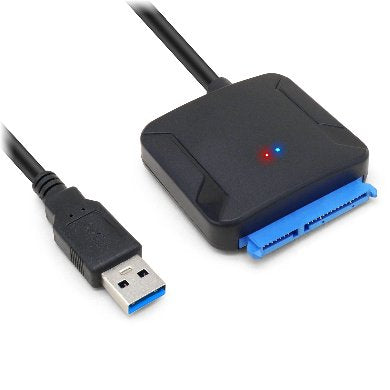 BROBOTIX CONVERTIDOR USB A SATA 2.5" VERSION 3.0 - Disco Duro HDD Lap Top Computadora PC Escritorio