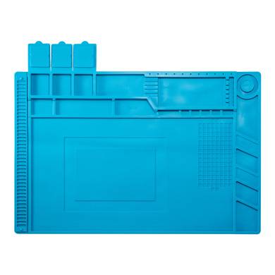 BROBOTIX TAPETE ANTIESTÁTICO DE SILICÓN, MAGNÉTICO 45 cm x 30 cm - Mantenimiento Disco Duro HDD Laptop PC Kit Herramienta Pinza Destornillador