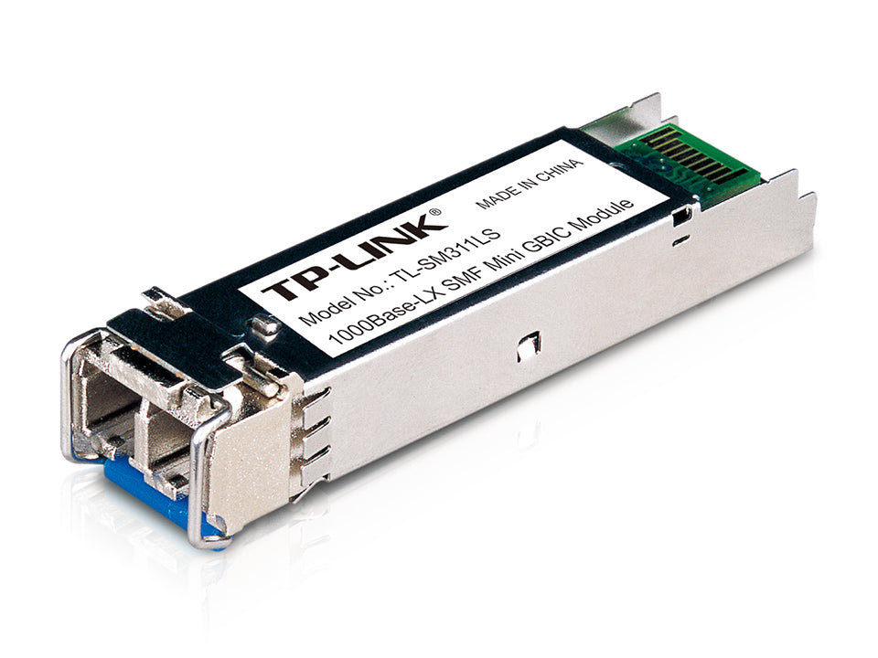 Omada SM311LS SFP (mini-GBIC) - Para Redes de datos, Redes Ópticas - Fibra Óptica - Unimodal - Gigabit Ethernet - 1000Base-LX - 1.25Gbit/s - 20km Maximum Distance - Conectable Directamente, Intercambiable Directamente