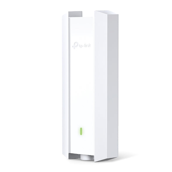 TP-Link EAP650-Outdoor Banda dual IEEE 802.11 a/b/g/n/ac/ax 3Gbit/s Punto de acceso inalámbrico - Interior/Exterior - 2.40GHz, 5GHz - Externo - Tecnología MIMO - 1 x Red (RJ-45) - Gigabit Ethernet - Montable en poste, Montaje en pared - IP67