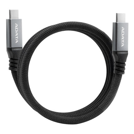 Cable Magnético Adata Usb-C Adopta El Usb 3.2 Gen2 Estandar Velocidad De Transferencia De Datos De 10 Gbps Color Negro