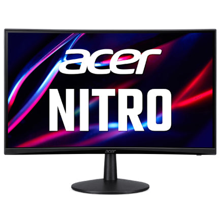 Monitor Acer 23.6" Gaming Curvo ED240Q Hbi Full HD 1920x1080 VA100Hz 1ms (VRB) 1xVGA 1xHdmi Amd Freesync Cab