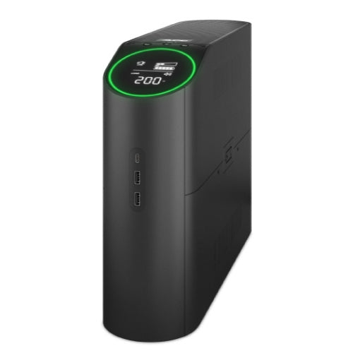 Gaming Back UPS 1500VA 3 USB Charging Ports AVR 120V 60Hz