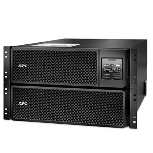 UPS APC 10 kVA/10 kW Rack 6U 208 V 4 Salidas L6-30R NEMA tarjeta de red+SmartSlot Autonomia extendida