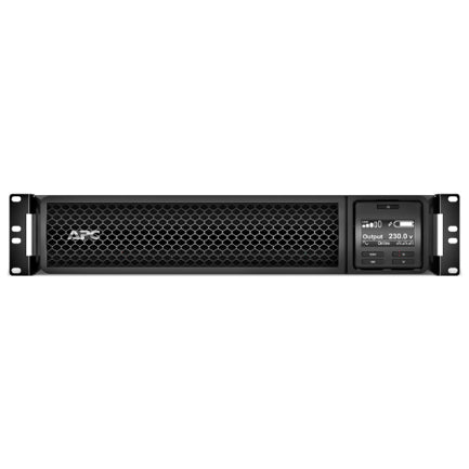 Smart UPS APC en Linea de 3 KVA Montaje en Bastidor 2U 208 V/230 V 6 Salidas IEC C13+2 Salidas IEC C19 SmartSlot Autonomia Extendida con rieles