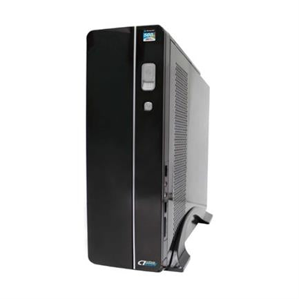 Gabinete Acteck Bern GS460 Mini Torre Slim con Fuente 500W Micro ATX/Mini ITX USB 3.0 1 Ventilador Color Negro