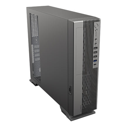 Gabinete Mini Torre Slim Onex Acteck GS455 / Max MB Micro ATX / Fuente SFX 500 W Elite Negro