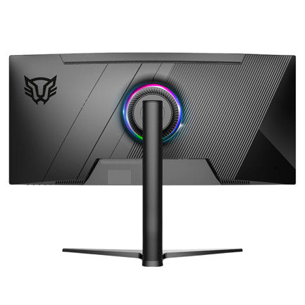 Monitor Acteck 34" Gaming Curvo VA 165Hz 1ms PIP+PBP F-Sync G-Sync HDR 2xHDMI 2.1+2xDP1.4+3.5mm RGB VESA75mm Ne