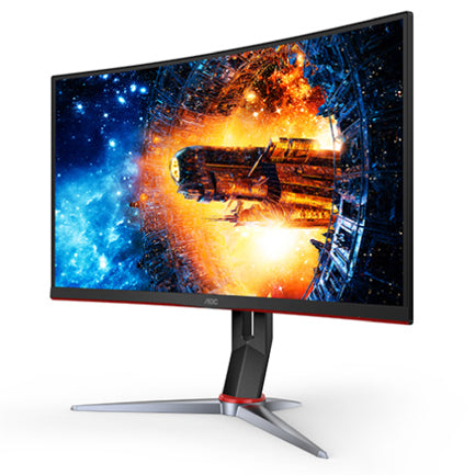 Monitor AOC 23.8" Gaming Curvo IPS 1920x1080 165Hz 1ms Freesync HDMI DisPort HDR Mode