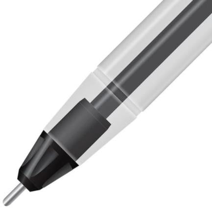 Bolígrafo Azor Pin Point Mediano 1.0mm Negro Caja C/12