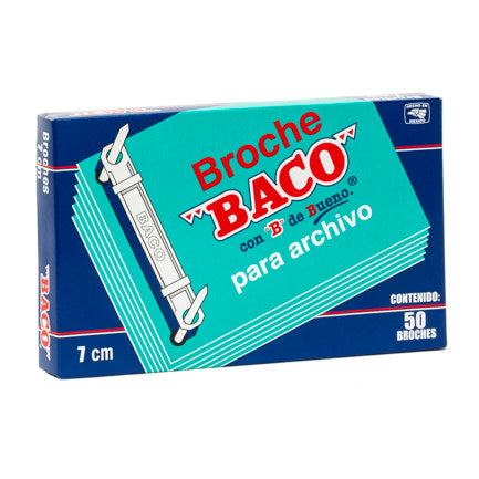 BROCHE BACO ARCHIVO 7 CMS C/50