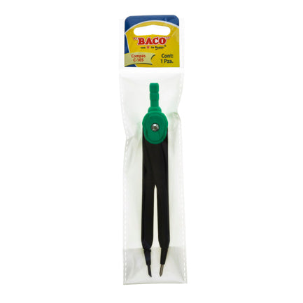Compás Baco C-103 Escolar Plástico