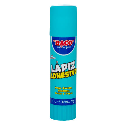 Lápiz Adhesivo Baco Tubo 9 grs