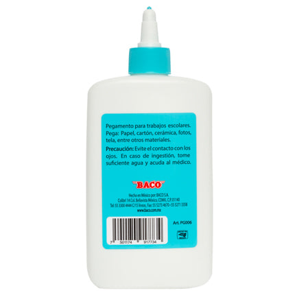 Pegamento Blanco Baco Frasco 250 grs