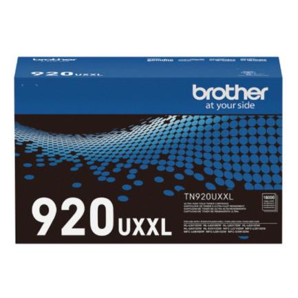 Tóner Brother (Valor) TN920UXXL Ultra Alto Rendimiento 18000 Páginas Color Negro