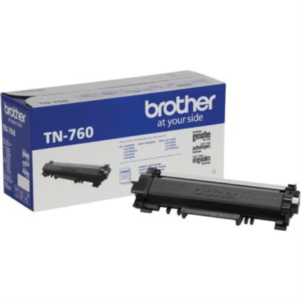 Toner Brother TN760 Alto Rendimiento Color Negro