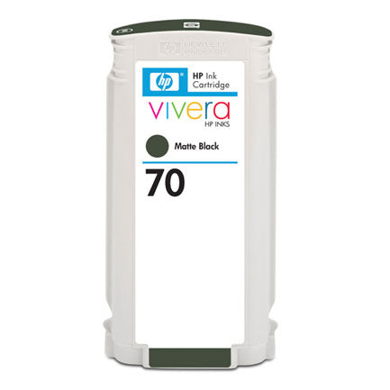 Tinta HP LF 70 Negro Mate DesignJet Z2100 Z3100 130ML