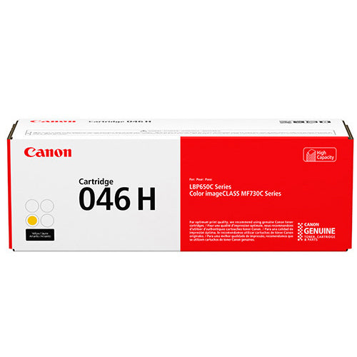 Tóner Canon 046H Amarillo para ImageClass Series MF730C/LBP650C (5000 Pag)