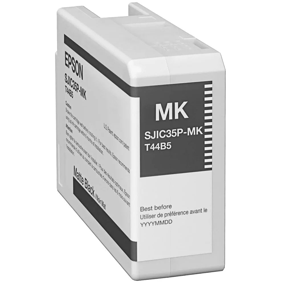 Tinta Epson SJIC35P ColorWorks C6500/6000 Color Negro Mate