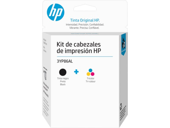 Kit de cabezales HP GT Negro/Tricolor
