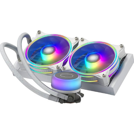 Ventilador para CPU Cooler Master (MLX-D24M-A18PW-R1) ML240 RGB Ilusion Compatible con AMD/Intel