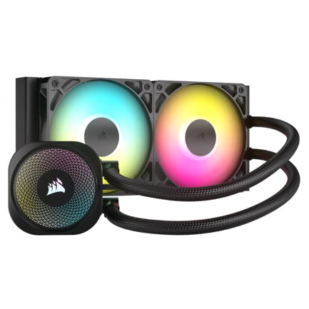 Corsair Nautilus 240 RS Enfriamiento Líquido para CPU 2x 120mm hasta 2100RPM Negro RGB
