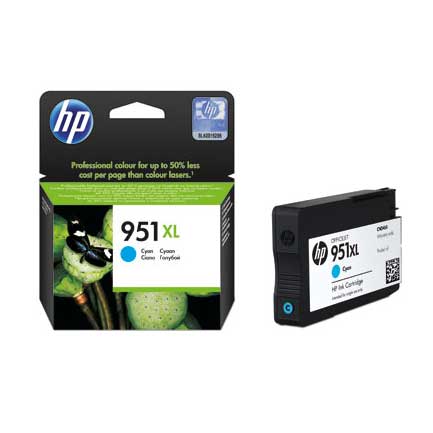 Tinta HP 951XL Cyan OJ 8100/8600