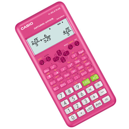 Calculadora Cientifica Casio mas de 250 funciones FX-82LAPLUS2 para primaria y secundaria azul 4 lineas VPAM