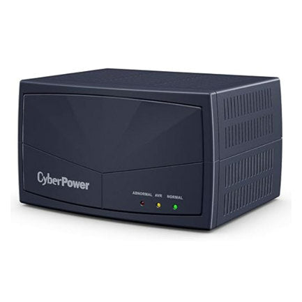 Regulador de Voltaje Cyberpower Automático AVR 2500VA 1500W 120 Vca ±10% NEMA 5-15 P/línea blanca EMI/RFI 5