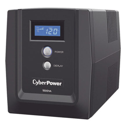 UPS Cyberpower 1500VA 900W Regulador AVR Mini Torre 8×NEMA 5-15R