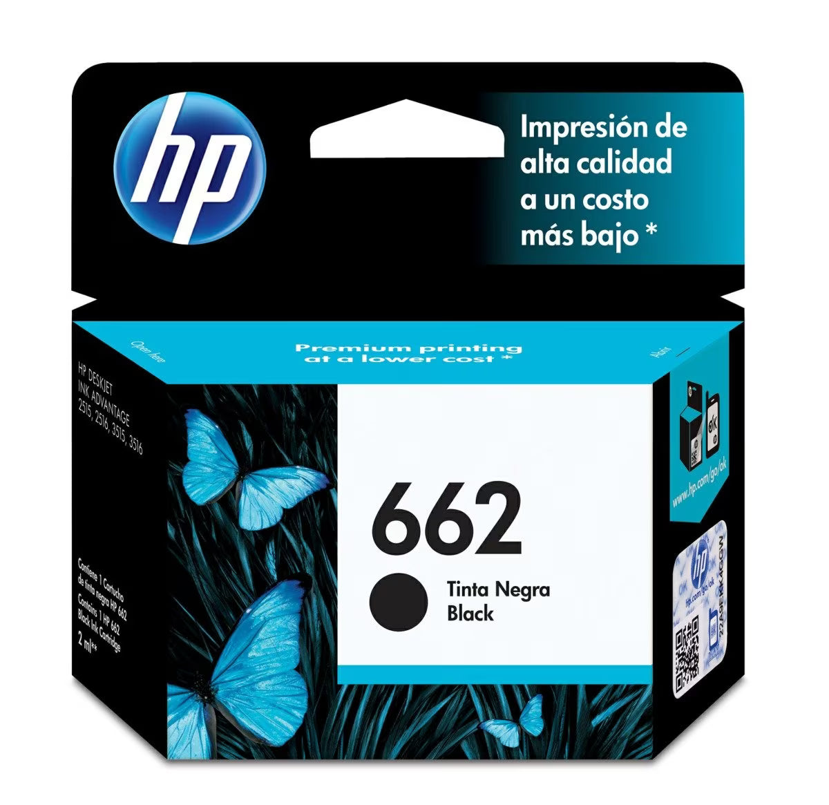 HP 662 NEGRO