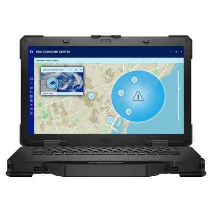 Laptop Dell Pro Rugged 14 Touch Ultra 5-135U 32GB RAM 1 TB SSD WIN 11 PRO 5 Años Pro Support