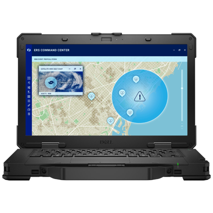 Laptop Dell Pro Rugged 14 Touch Ultra 7-165U 32GB RAM 1 TB SSD Windows 11 Pro 5 Años Prosupport Plus