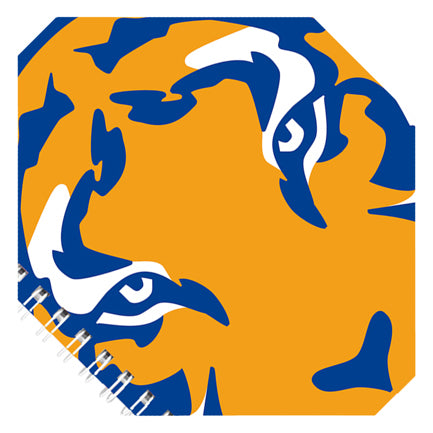 Libreta Dietrix First Class pasta dura doble arillo 80 hojas raya Club Tigres UANL modelo felino