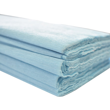 Papel Crepe Dietrix 50x200cms Azul Claro Paquete con 10 Hojas