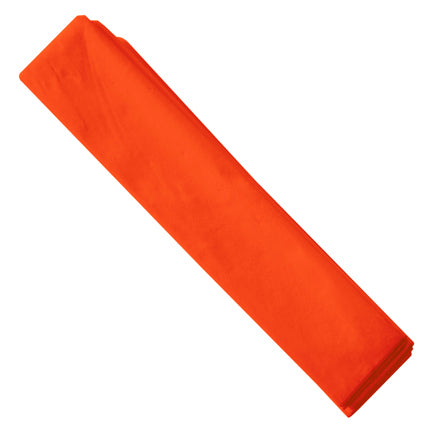 Papel Crepe Dietrix 50x200cms Mandarina Paquete con 10 Hojas