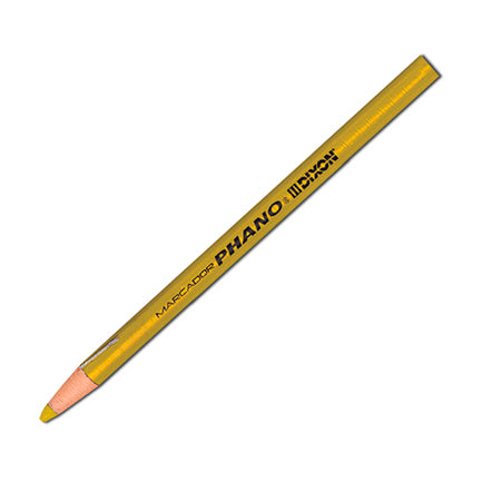 Marcador de Cera Dixon Phano Amarillo Caja c/10 piezas