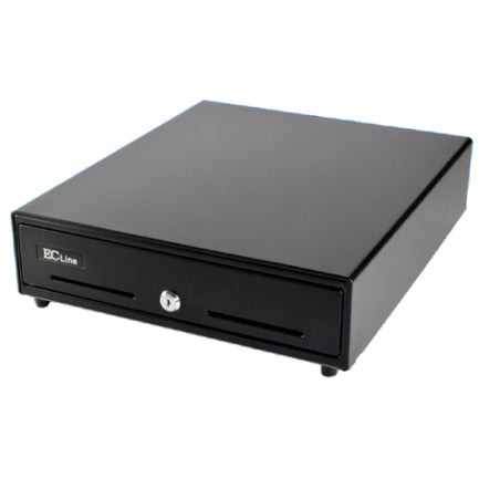 CAJON DE DINERO ECLINE 4 BILLETES/8 MONEDAS TRES POSICIONES DE SEG. C/LLAVE INTERFAZ: RJ11