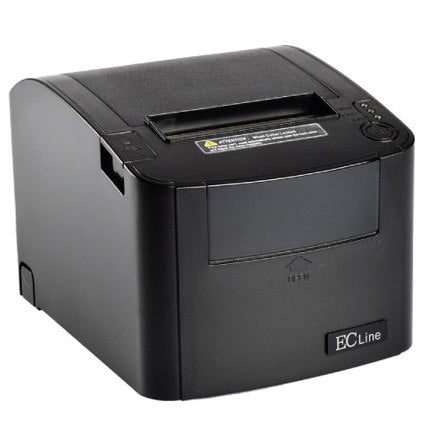 Impresora Ecline Termica Velocidad de Impresion 300mm/s Papel 80mm Corte Automatico Interfa