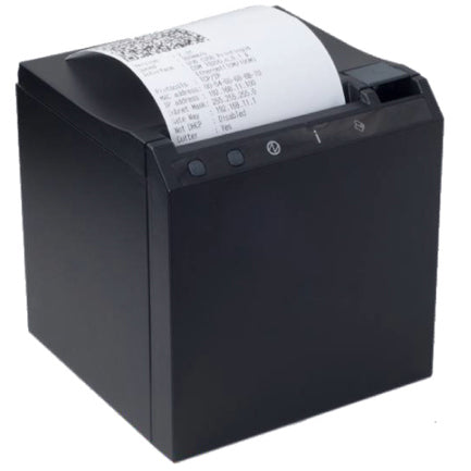 IMPRESORA TERMICA ECLINE VEL DE IMPR 300 mm/s PAPEL 80 mm CORT AUT INTERFAZ USB SERIAL ETHERNET