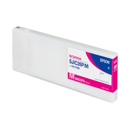 Cartucho Epson SJIC26P para TM-C7500 Color Magenta