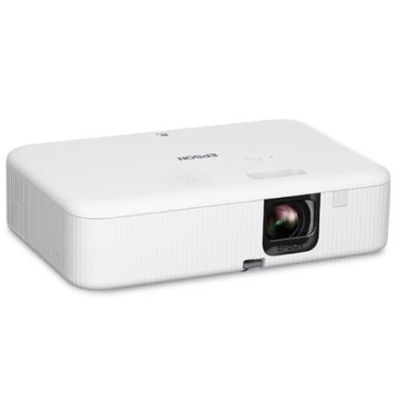 Proyector Epson EpiqVision FH02 Portátil 3LCD 3000 Lúmenes FHD Resolución 1920x1080 con Android TV