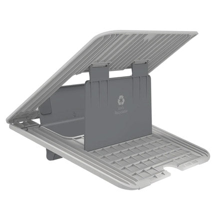 Soporte Fellowes para Laptop Breyta Color Blanco 12 con Ajustes de Altura