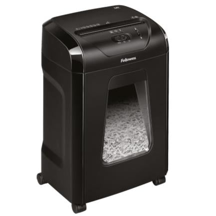 Trituradora Fellowes Powershred 12C Corte Cruzado 12 Hojas Color Negro