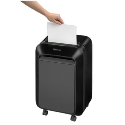 Trituradora Fellowes Powershred LX180 Corte Cruzado 16 Hojas 6 Galones Color Negro