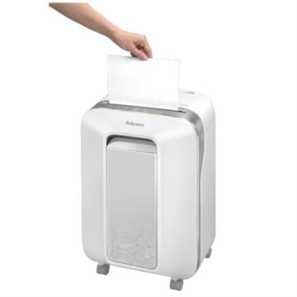 Trituradora Fellowes Powershred LX200 Microcorte 12 Hojas 6 Galones Color Blanco